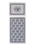 LC Waikiki Eye Printed Bath Mat 2 Pack